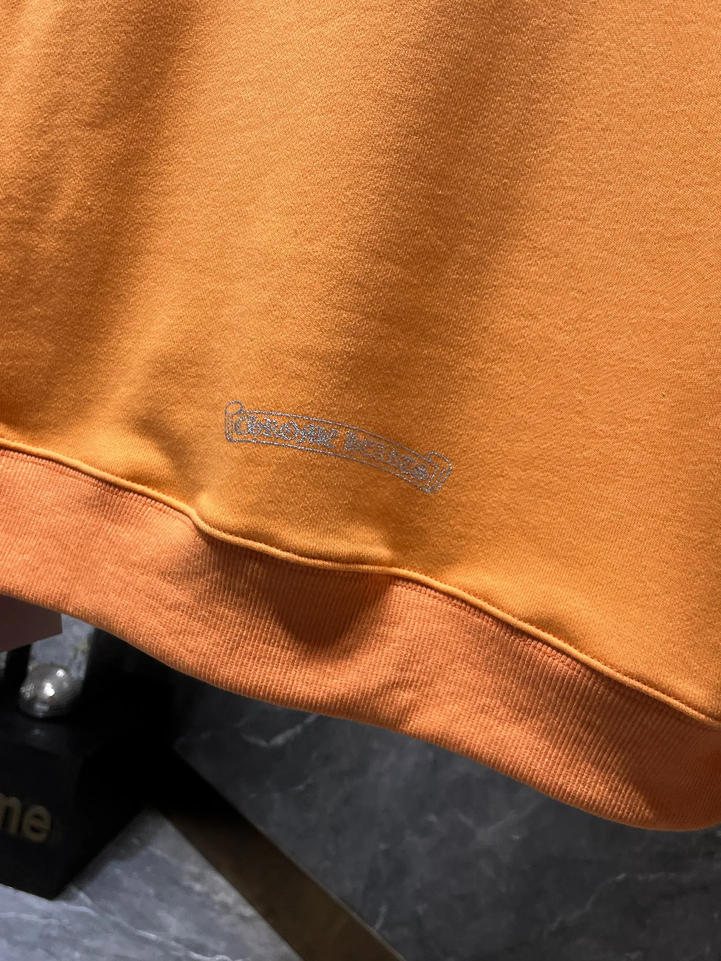 P240 Chrome Hearts Autumn and Winter 2025 Counter synchronization High-weight, environmentally friendly and high-quality top-quality fabrics Chrome Miami Ultra Limited Arm Horseshoe Hoody Counter synchronization 1:1 replica version Recommended colors: Limited green Limited orange Sizes: S, M, L, XL